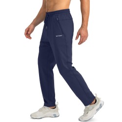 Whitedot Sigma Dri-FIT Active Trouser Pants - Navy Blue