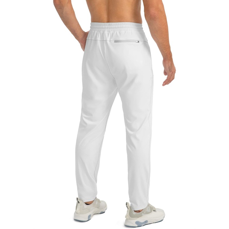 Whitedot Sigma Dri-FIT Active Trouser Pants - White Whitedot Sigma Dri-FIT Active Trouser Pants - White