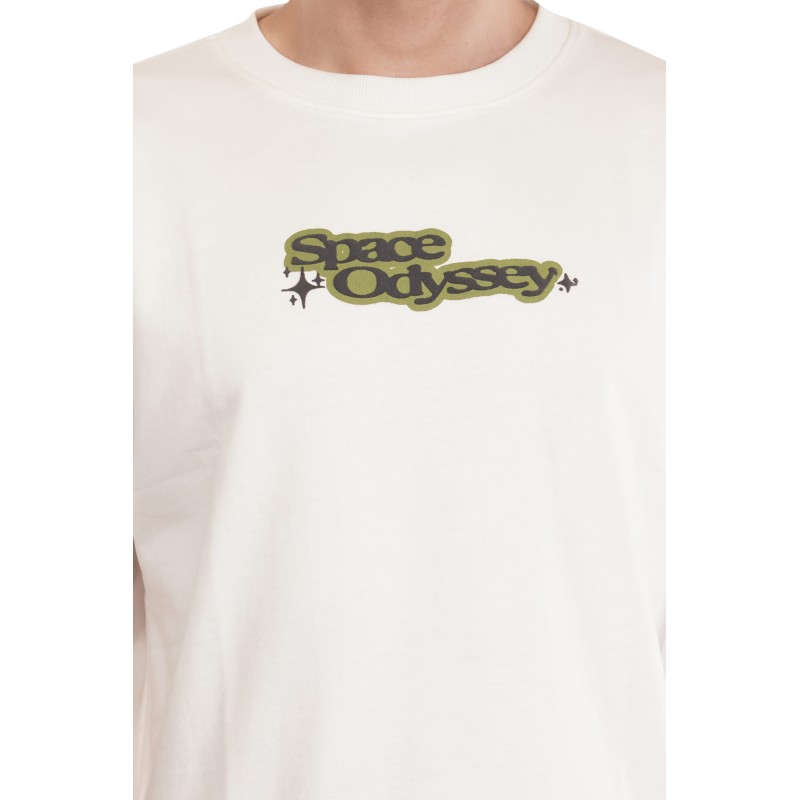 Whitedot Space odyssey Cotton Tshirt - White Drop Shoulder 