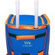 Whitedot Spliit Blue Duffle Cricket Kitbag - Wheelie Whitedot Spliit Blue Duffle Cricket Kitbag - Wheelie