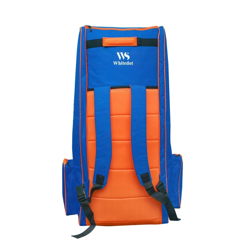 Whitedot Spliit Blue Duffle Cricket Kitbag - Wheelie Whitedot Spliit Blue Duffle Cricket Kitbag - Wheelie