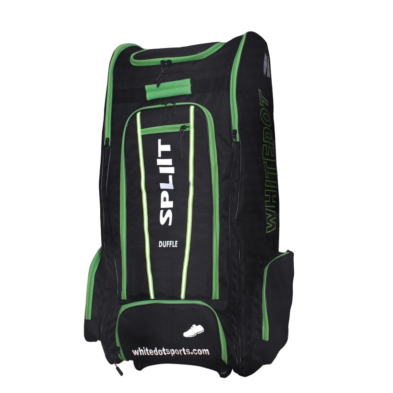 Whitedot Spliit Duffle Wheelie Cricket Kitbag Whitedot Spliit Duffle Wheelie Cricket Kitbag
