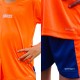 Whitedot Starz Junior Orange T-shirt and Blue Shorts Set