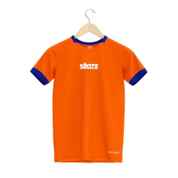 Whitedot Starz Junior Orange T-shirt and Blue Shorts Set
