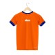 Whitedot Starz Junior Orange T-shirt and Blue Shorts Set
