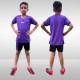 Whitedot Starz Junior Violet T-shirt and Black Shorts Set