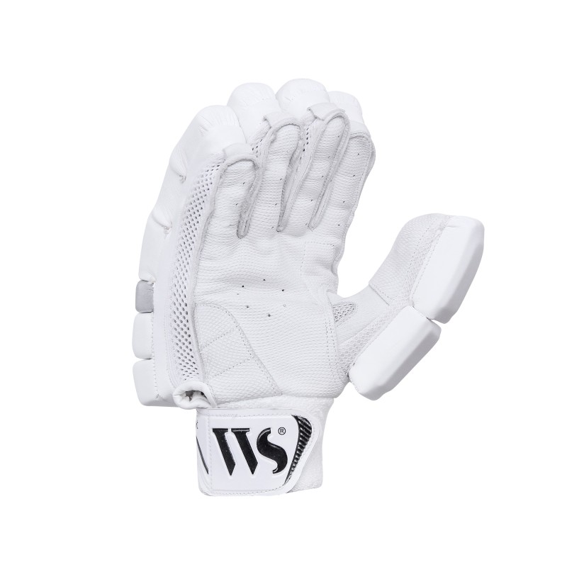 Whitedot Summer White Cricket Batting Gloves