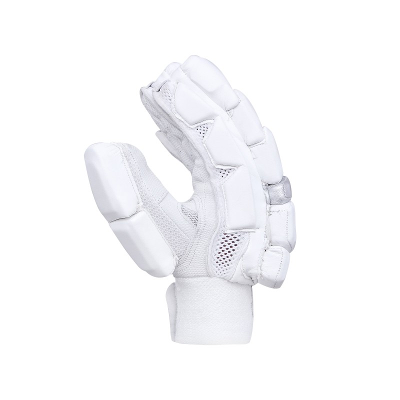 Whitedot Summer White Cricket Batting Gloves