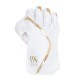 Whitedot Summer Wicket Keeping Gloves - White Whitedot Summer Wicket Keeping Gloves - White