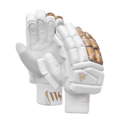 Whitedot Versed White Cricket Batting Gloves Whitedot Versed White Cricket Batting Gloves