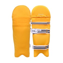 Whitedot Yellow Clads for Batting pads (Batting Legguard Cover) Whitedot Yellow Clads for Batting pads (Batting Legguard Cover)