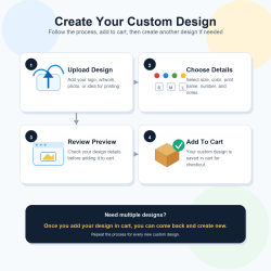 Custom Design T-Shirt – Upload Your Own Design