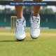 Whitedot Winged Cricket Shoes White