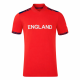 England Red 24/25 ODI Half Sleeves Cricket Fan Jersey - 100% Dryfit Polyester - With Name Personalization