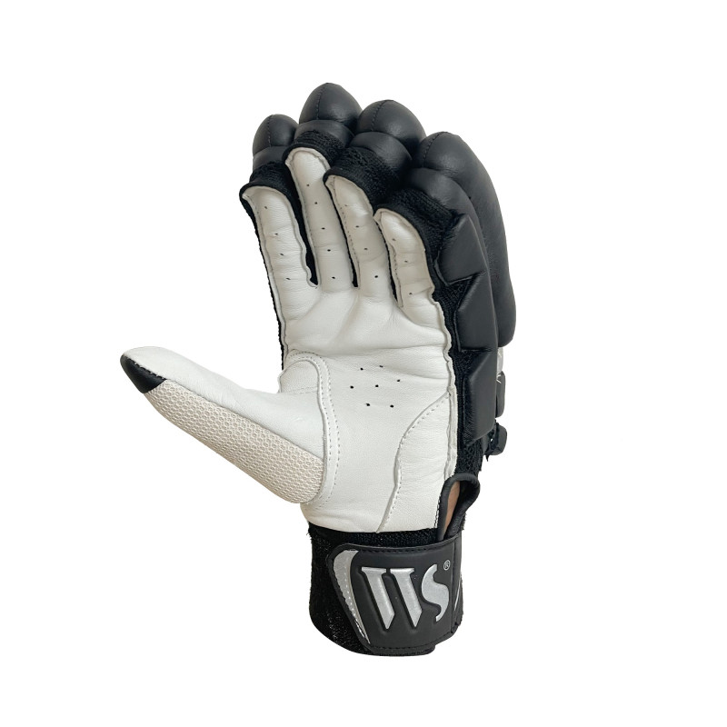 Whitedot Black Winged Players Cricket Batting Gloves Whitedot Black Winged Players Cricket Batting Gloves