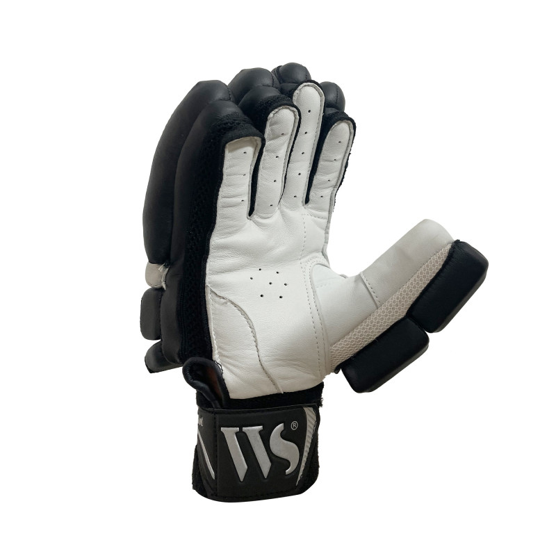 Whitedot Black Winged Players Cricket Batting Gloves Whitedot Black Winged Players Cricket Batting Gloves