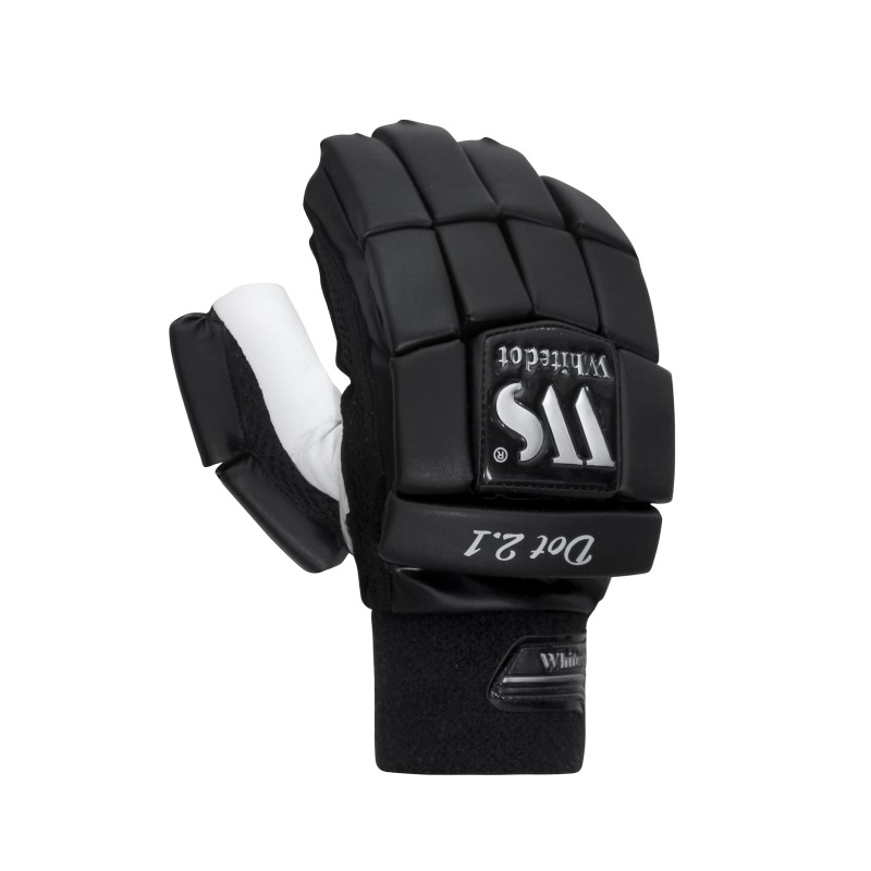 Whitedot Aegis Black Cricket Batting Gloves