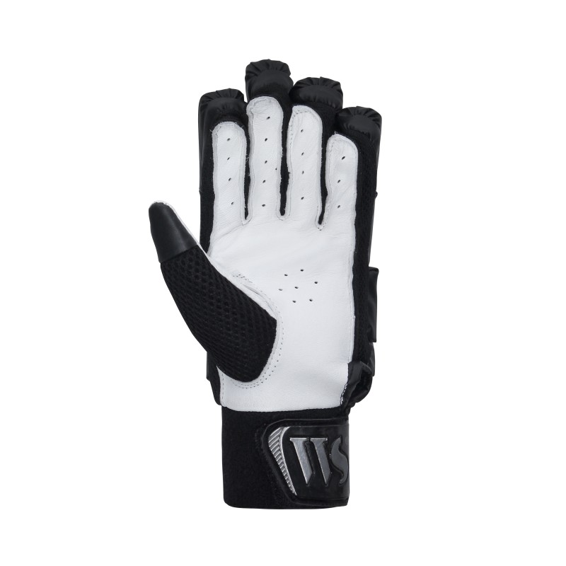 Whitedot Aegis Black Cricket Batting Gloves
