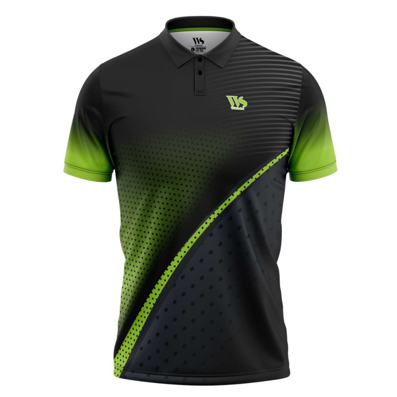 Whitedot Green Vibe Sports T-shirt