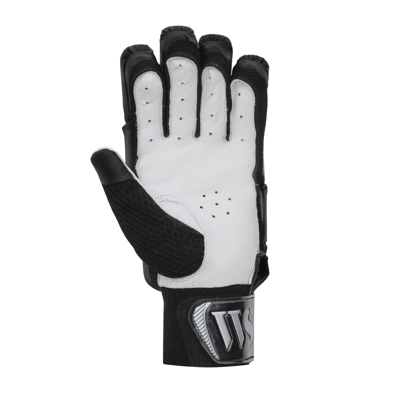 Whitedot Capital Black Cricket Batting Gloves Whitedot Capital Black Cricket Batting Gloves