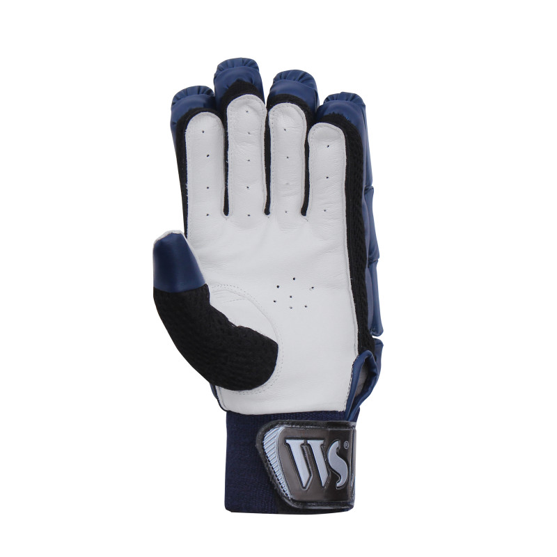 Whitedot Capital Navy Blue Cricket Batting Gloves Whitedot Capital Navy Blue Cricket Batting Gloves