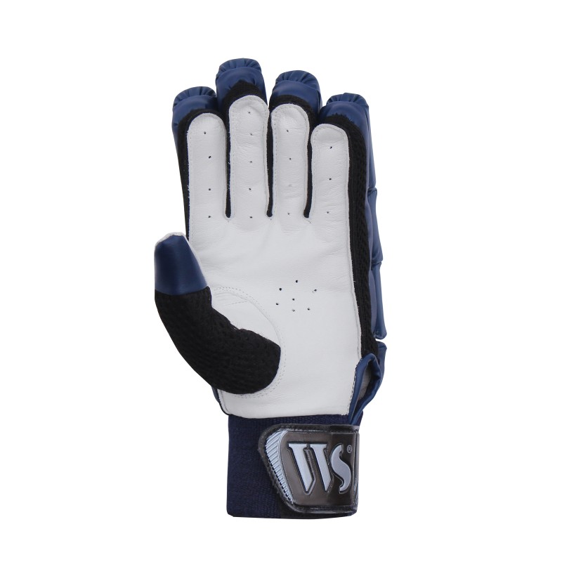 Whitedot Capital Navy Blue Cricket Batting Gloves