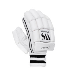 Whitedot Capital White Cricket Batting Gloves Whitedot Capital White Cricket Batting Gloves
