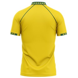 Australia Half Sleeves Cricket Fan Jersey - 100% Dryfit Polyester - With Name Personalization Australia Half Sleeves Cricket Fan Jersey - 100% Dryfit Polyester - With Name Personalization