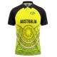 Australia T20 World Cup 2022 Half Sleeves Cricket Fan Jersey - 100% Dryfit Polyester - With Name Personalization Australia T20 World Cup 2022 Half Sleeves Cricket Fan Jersey - 100% Dryfit Polyester - With Name Personalization