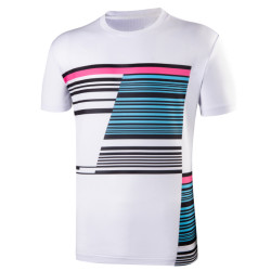 Whitedot Birdie Blitz X Badminton Tshirt - Stretchable 100% Dryfit Polyester