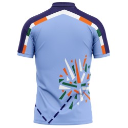 India 1996 ICC Champions Trophy Half Sleeves Cricket Fan Jersey - 100% Dryfit Polyester - With Name Personalisation India 1996 ICC Champions Trophy Half Sleeves Cricket Fan Jersey - 100% Dryfit Polyester - With Name Personalisation