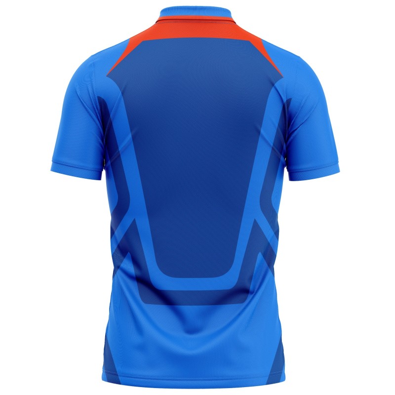 India ICC World Cup 2011 Half Sleeves Cricket Fan Jersey - 100% Dryfit Polyester - With Name Personalization India ICC World Cup 2011 Half Sleeves Cricket Fan Jersey - 100% Dryfit Polyester - With Name Personalization