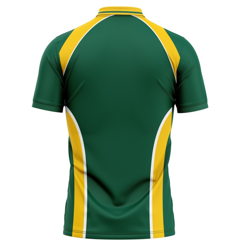 South Africa 2007 ICC World Cup Half Sleeves Cricket Fan Jersey - 100% Dryfit Polyester - With Name Personalization South Africa 2007 ICC World Cup Half Sleeves Cricket Fan Jersey - 100% Dryfit Polyester - With Name Personalization