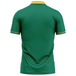 South Africa 2022 ICC World Cup Half Sleeves Cricket Fan Jersey - 100% Dryfit Polyester - With Name Personalisation South Africa 2022 ICC World Cup Half Sleeves Cricket Fan Jersey - 100% Dryfit Polyester - With Name Personalisation