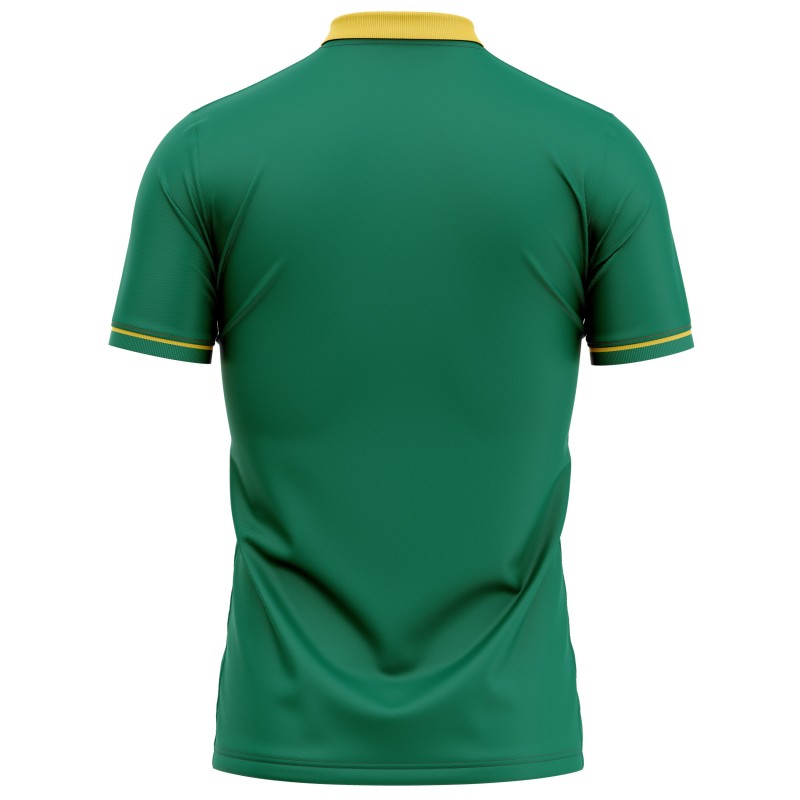 South Africa 2022 ICC World Cup Half Sleeves Cricket Fan Jersey - 100% Dryfit Polyester - With Name Personalisation South Africa 2022 ICC World Cup Half Sleeves Cricket Fan Jersey - 100% Dryfit Polyester - With Name Personalisation