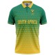 South Africa 2022 ICC World Cup Half Sleeves Cricket Fan Jersey - 100% Dryfit Polyester - With Name Personalisation South Africa 2022 ICC World Cup Half Sleeves Cricket Fan Jersey - 100% Dryfit Polyester - With Name Personalisation