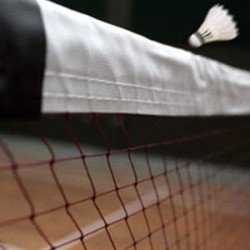 Elite Badminton Net – Official Size | Nylon / Cotton | Indoor & Outdoor Use
