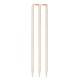 Whitedot White Wooden Stumps - Set of 3 stumps and 2 bails Whitedot White Wooden Stumps - Set of 3 stumps and 2 bails