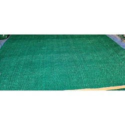 Outdoor Cricket Pitch Coir Mat - Green Premium