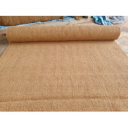 Outdoor Cricket Pitch Coir Mat - Brown Beige