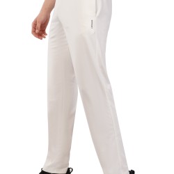 Whitedot Novelty Quick Dry Cricket Trouser Pants - Off-White