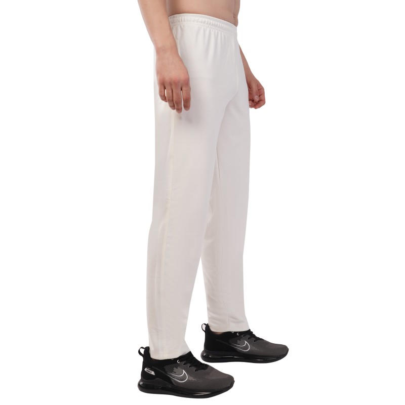 Whitedot Novelty Quick Dry Cricket Trouser Pants - Off-White Whitedot Novelty Quick Dry Cricket Trouser Pants - Off-White