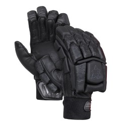 Whitedot Egret Black Cricket Batting Gloves Whitedot Egret Black Cricket Batting Gloves