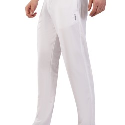 Whitedot Novelty Quick Dry Cricket Trouser Pants - White Whitedot Novelty Quick Dry Cricket Trouser Pants - White