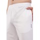 Whitedot Novelty Quick Dry Cricket Trouser Pants - White Whitedot Novelty Quick Dry Cricket Trouser Pants - White