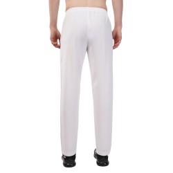 Whitedot Novelty Quick Dry Cricket Trouser Pants - White Whitedot Novelty Quick Dry Cricket Trouser Pants - White